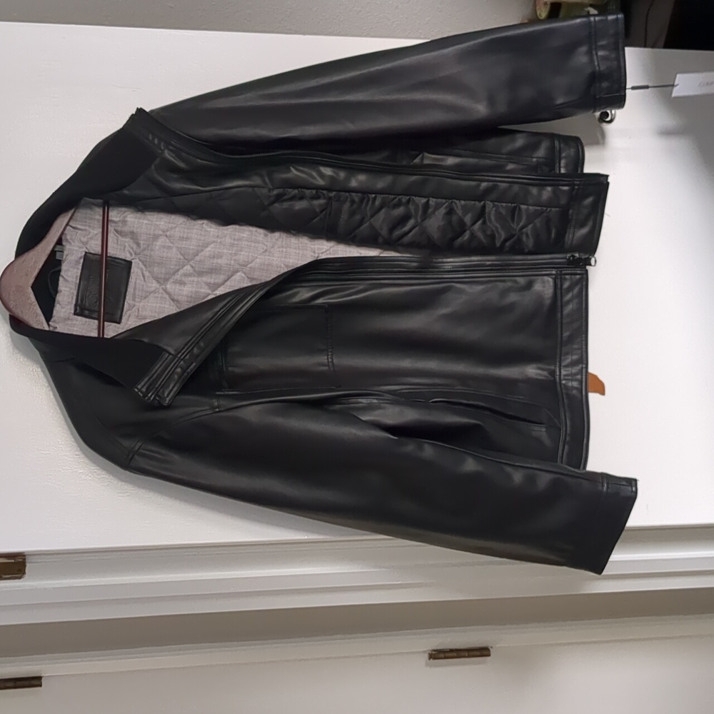 Calvin Klein leather jacket
